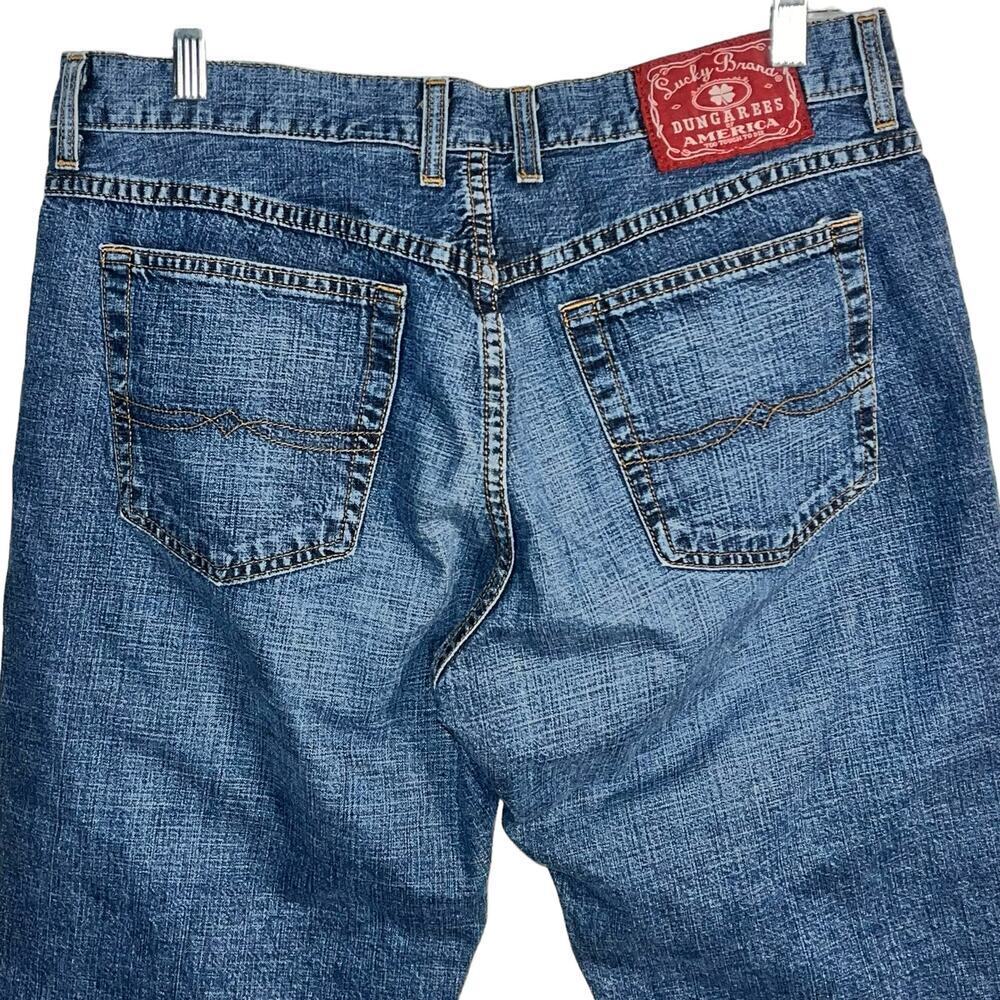 Lucky Brand Blue Cropped Jeans - Picture 4 of 7